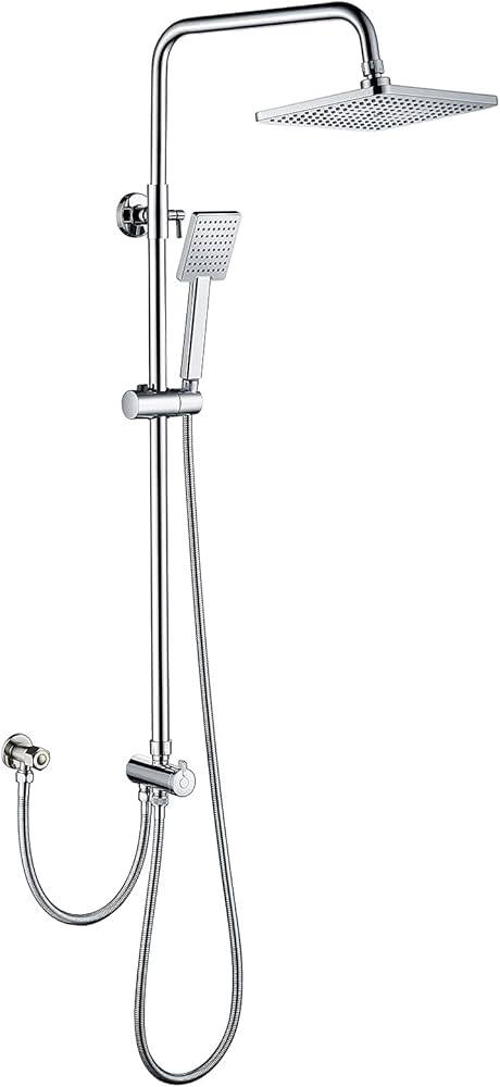 SHOWER SET CHROME